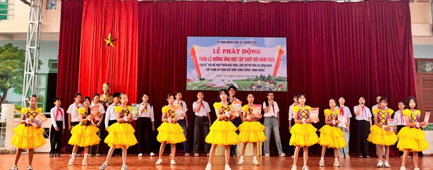 Văn nghệ chào mừng ngày lễ hưởng ứng tuần học tập suốt đời